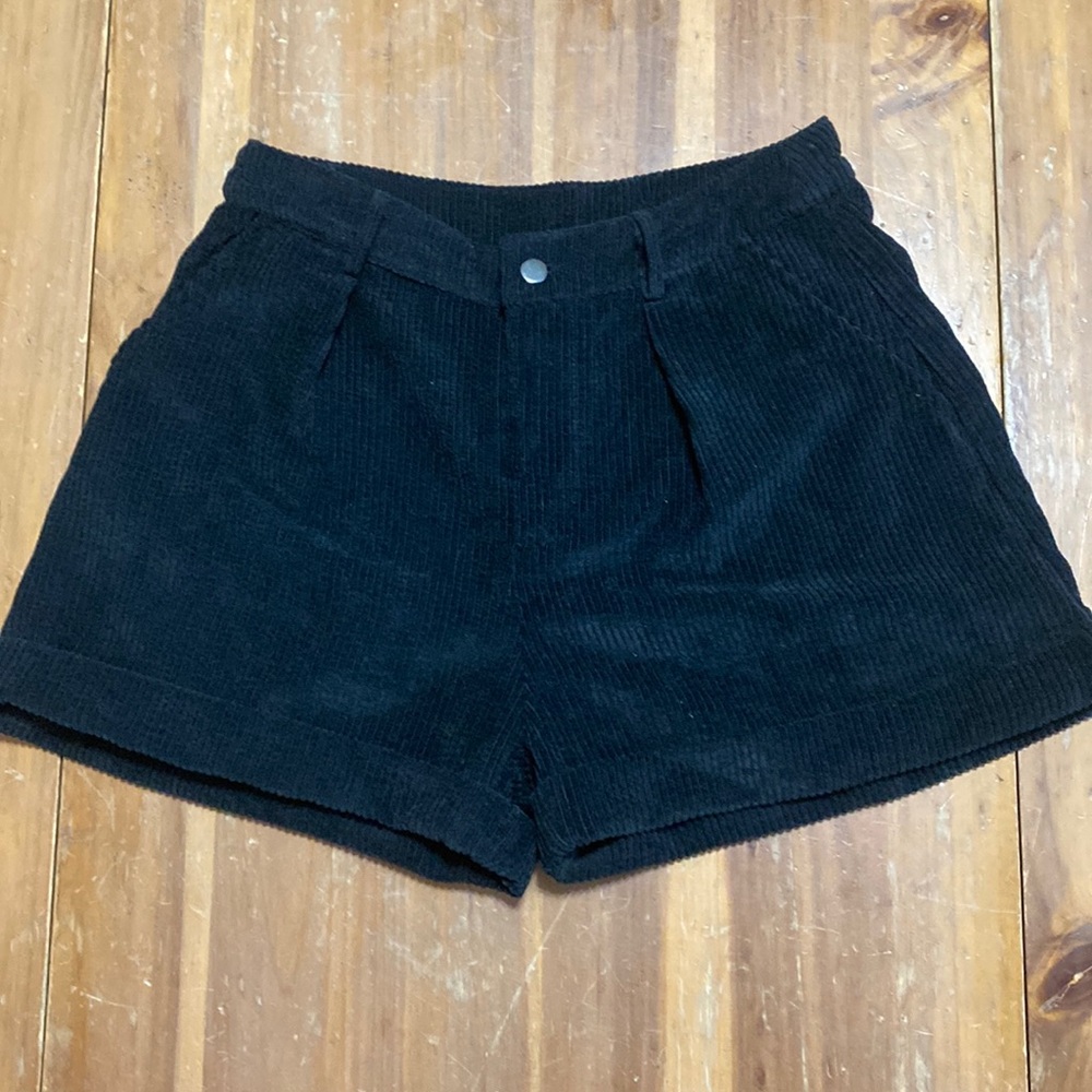 Black High Waisted Shein Shorts
